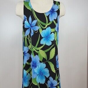 BABA HAWAII Vintage Floral Dress size M